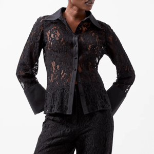 French Connection Asura Lace Shirt